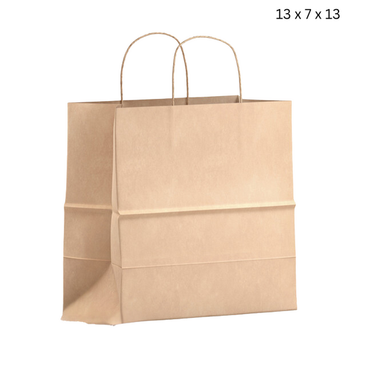 13x 7 x 13 Paper Bag with Handle